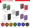 Pack of 130 MTG Counter and Keyword Dice and Tokens
