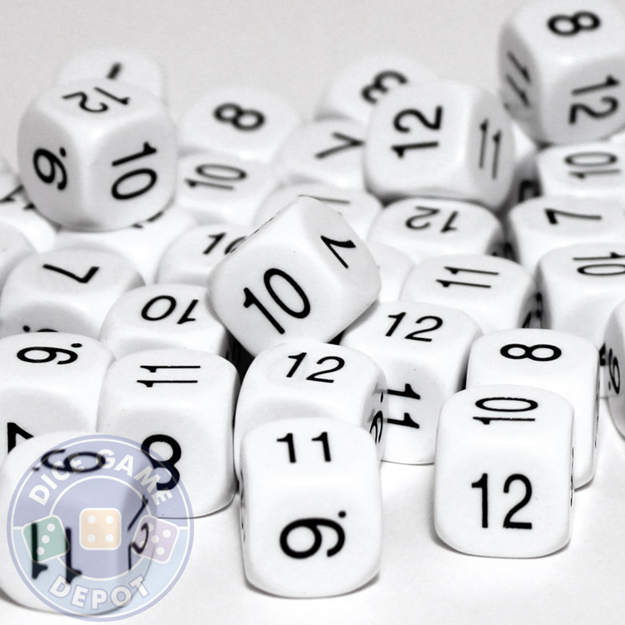 Koplow Games Math Numbers Dice, 6 Sets