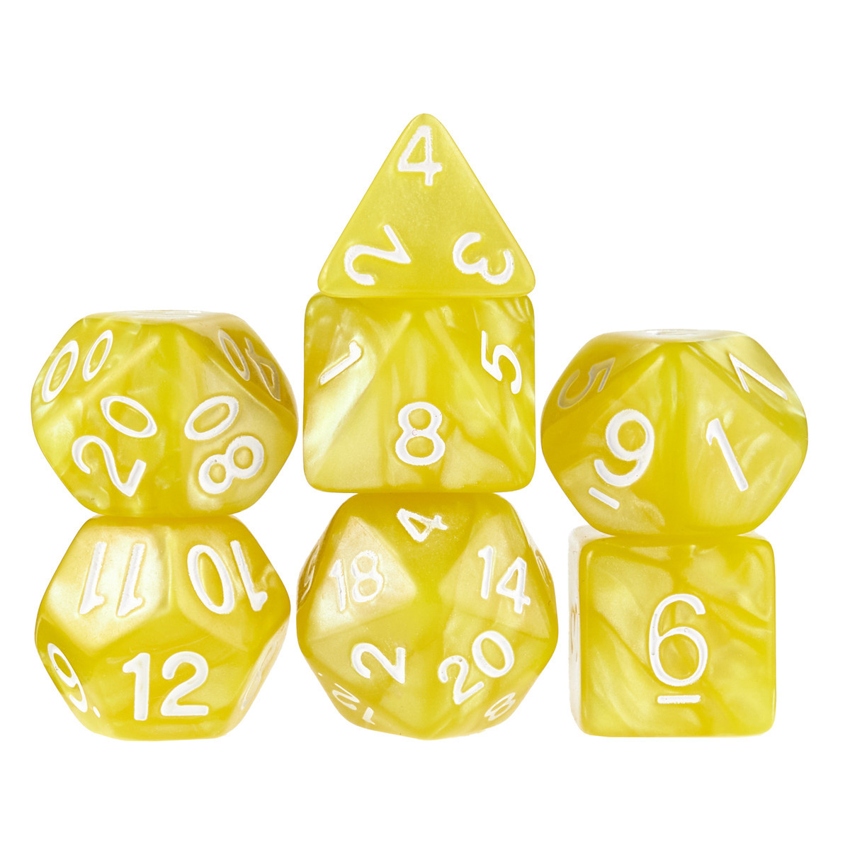 King's Ransom Pearlized DnD Dice Set | Dice Game Depot