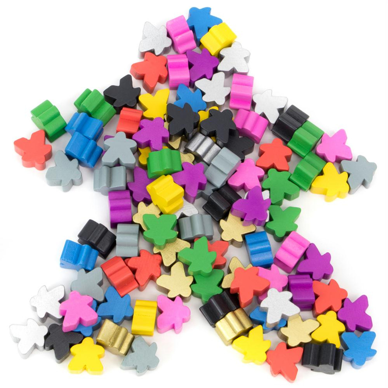 2 Meeple - Choose your color (2 inches tall)