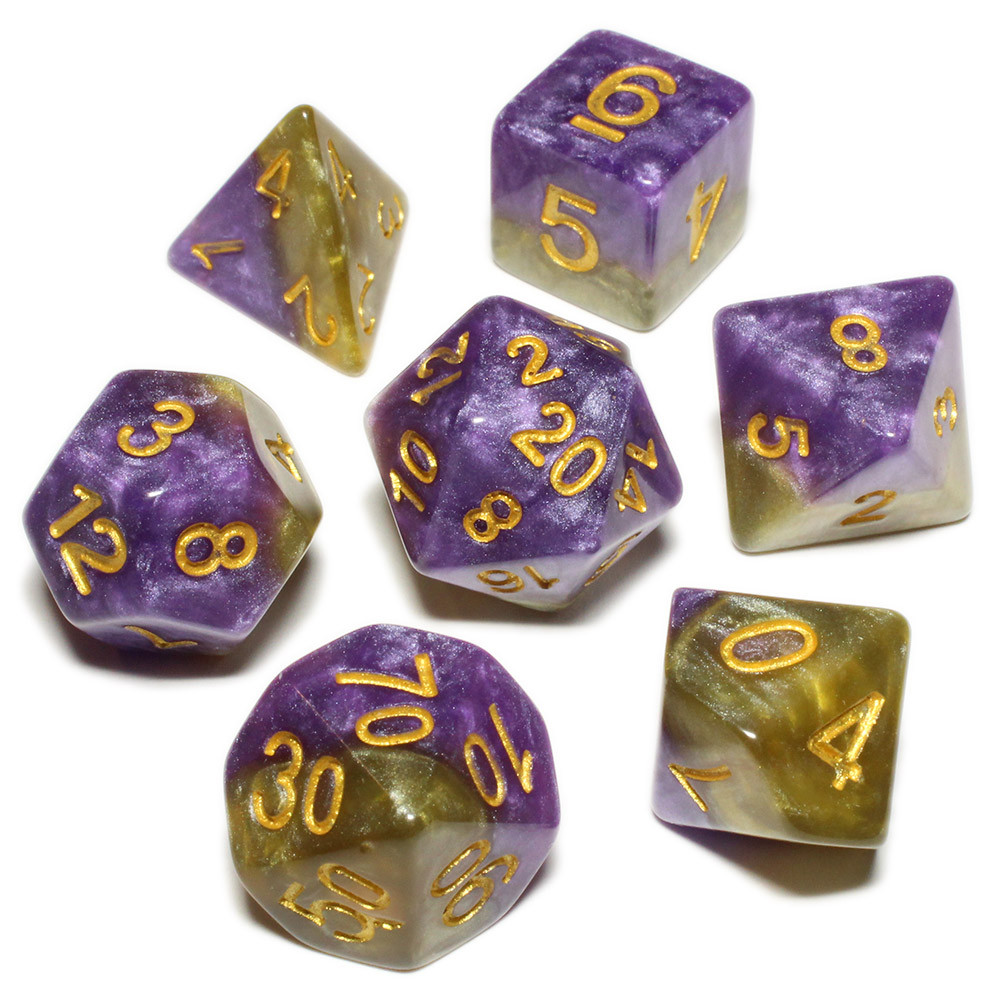 Queens Dice Set For Sale - Halfsies Dice | Dice Game Depot