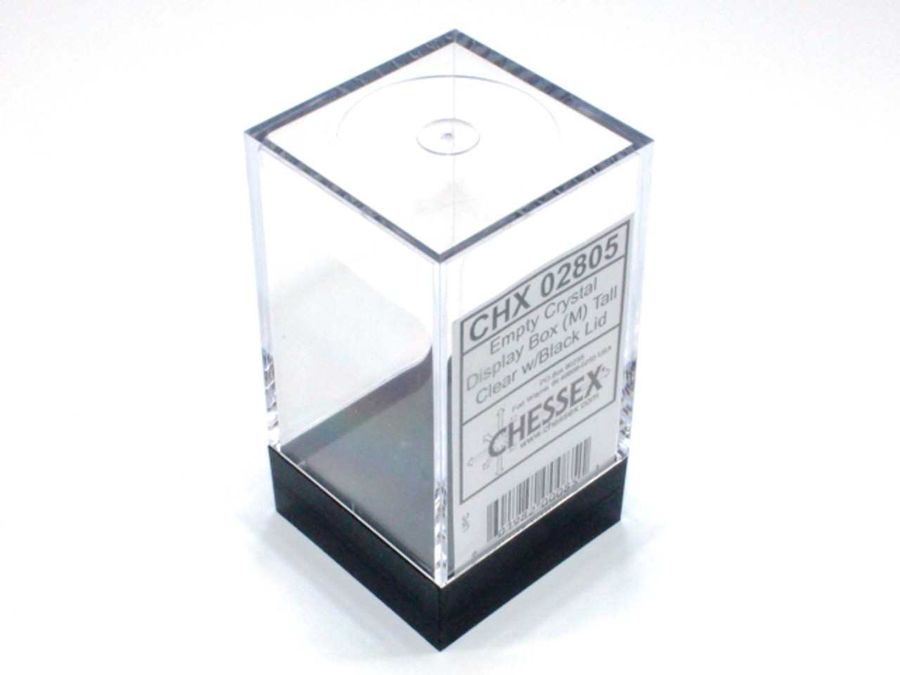 Chessex Plastic Figure Display Box Medium Tall