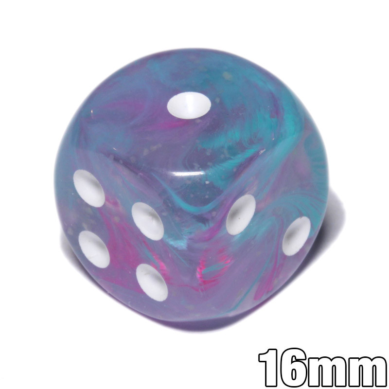 Nebula Dice - Wisteria Luminary d6 - Dice Game Depot