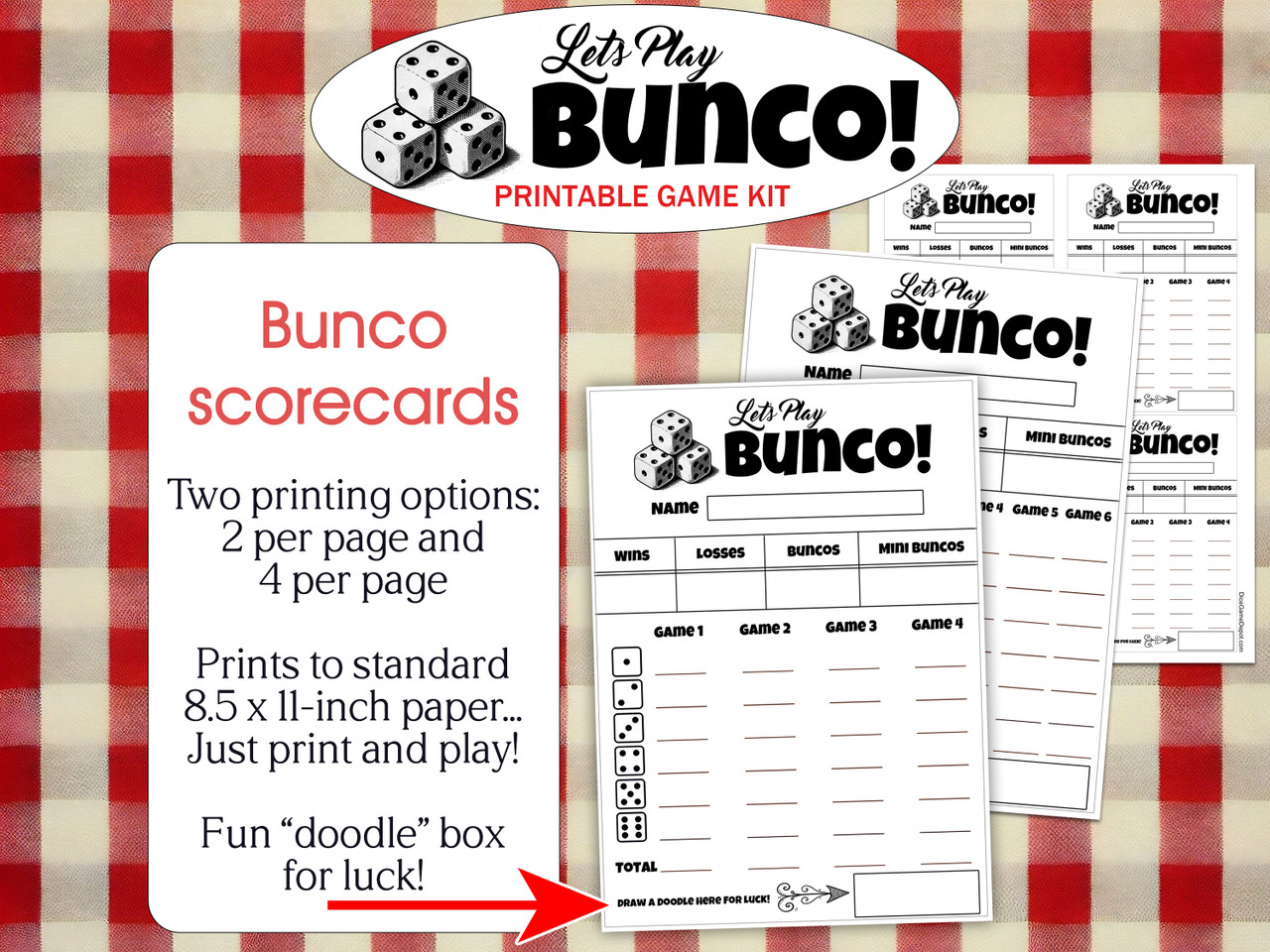 Simple Bunco Bundle - Printable Bunco Suppy Pack | Dice Game Depot simple-bunco-bundle-printable-bunco-suppy-pack-dice-game-depot