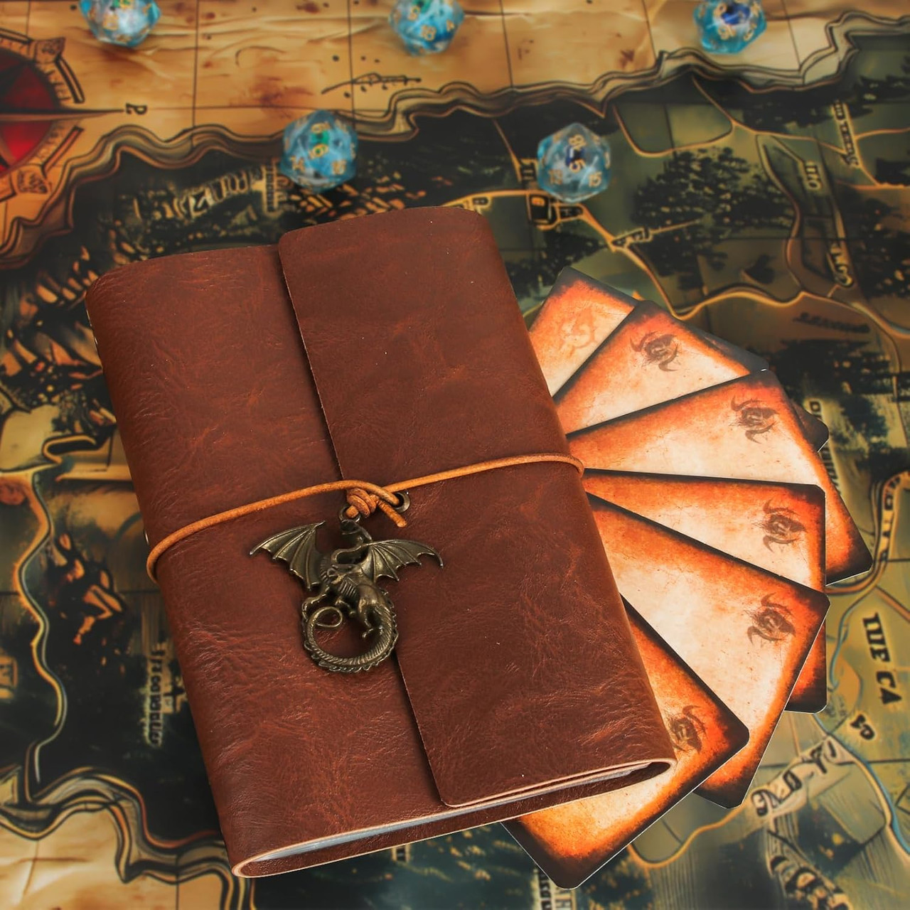 spellbook card binder Amazon.com: CZYY DND Spellcard Holder Cthulhu Embossed Hard Cover Deck Case with 54 Blank Cards Tabletop Gaming Accessories for Dungeons and Dragons, RPG, Game (Bronze) : Toys & Games or ranger Forged Dice Co Curiosities Cache