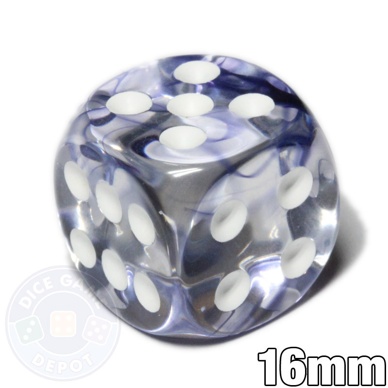 Black d6 Nebula dice for sale from Dice Game Depot