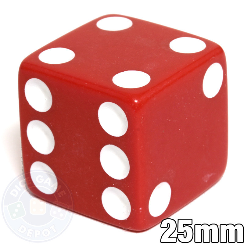 Jumbo 25mm Dice for Sale Dice Game Depot