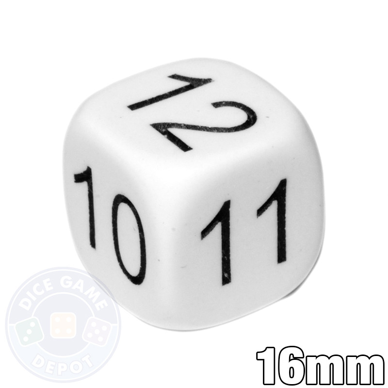 Math Numerals Dice 13 Dice Game Depot