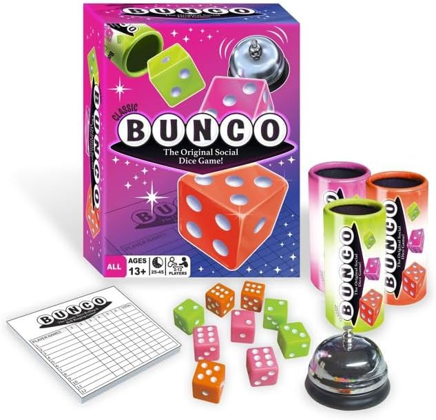 Retro Bunco Game Kit Dice Game Depot