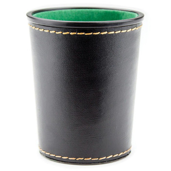 Dice cup with green lining