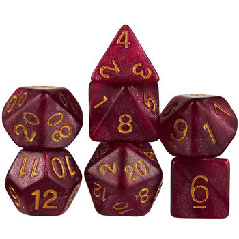 Philosopher's Stone dice set - DnD dice