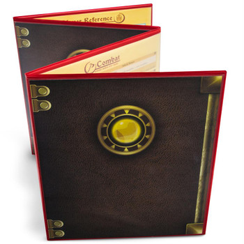 The Master's Tome Customizable DM Screen - Red
