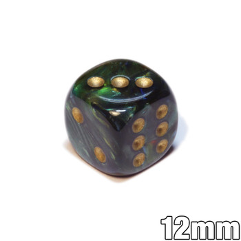 12mm Scarab Jade d6