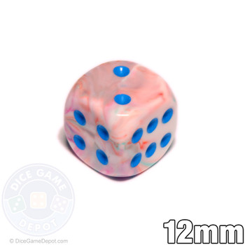 12mm Pop Art 6-sided dice - Festive dice