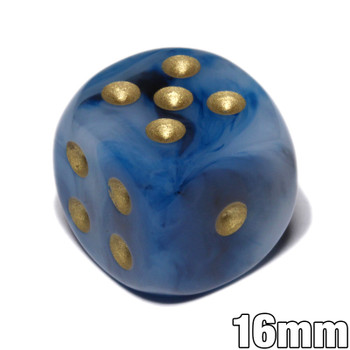 Phantom Teal 6-sided dice Phantom Teal 6-sided dice
