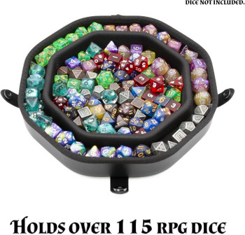 Dice Tray and Storage Case with Dragon Design