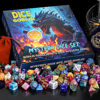 Dice Goblin Mystery Dice Collection - Blind box of 9 sets and 9 bags