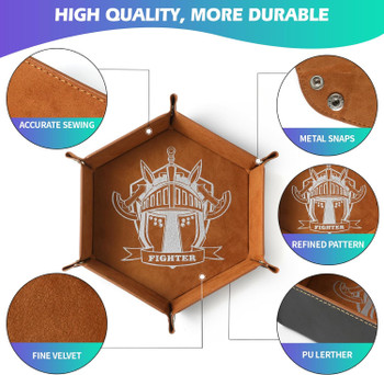 6-Piece Character Class Dice Tray Set