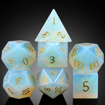 Opal Dice Set - Gemstone