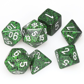Recon Speckled D&D dice set