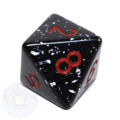 d8 - Speckled Space 8-sided Dice