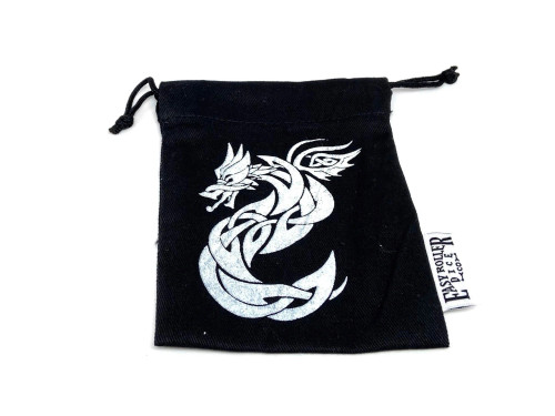 Celtic Knot Dragon dice bag
