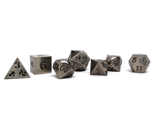 Legendary Bronze Metal D20 Dice - Single 20 Sided RPG Dice