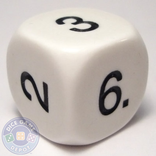 Math numeral dice - 1-6