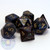 -Piece Polyhedral Dice Set - Lustrous Shadow
