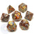 DnD Dice Set - 7-piece polyhedral - Lustrous Gold