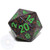 d20 - Speckled Earth 20-sided Dice