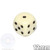 12mm Ivory Dice - Round-corner