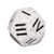 12-sided die numbered 1 through 4 - Arctic Camo