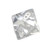 d8 - Transparent clear 8-sided dice