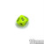 10mm 10-sided dice - Bright Green Vortex