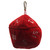Plush d20 dice bag - Red