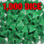 Bulk dice set of 1000 green 4-sided dice