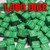 Bulk dice set of 1,000 green numeral d6s