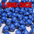 Bulk dice set of 1,000 blue d10s