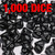 Bulk dice set of 1,000 black d10s