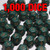 Bulk dice set of 1,000 dusty green d12s