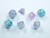 Mini dice set - Nebula Wisteria - DnD dice set