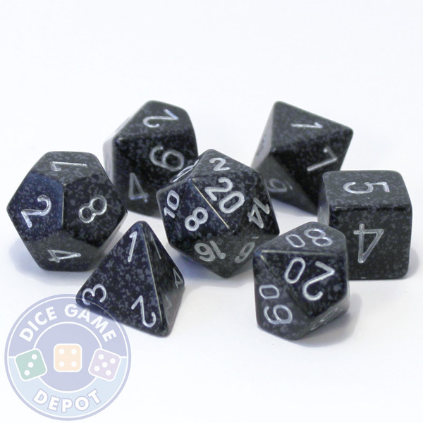 7-piece DnD role-playing dice set - Ninja