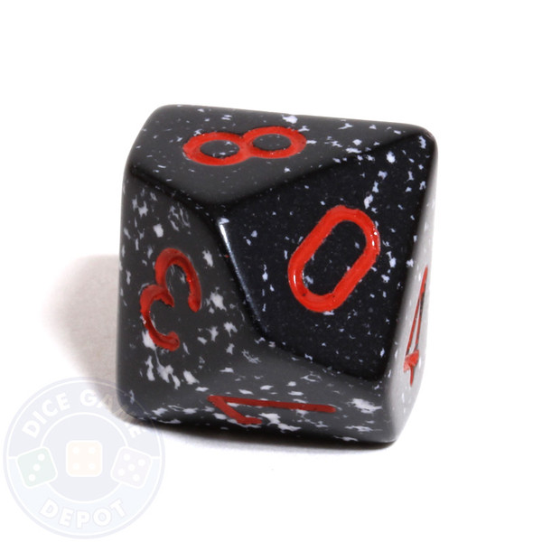 d10 dice - Speckled Space