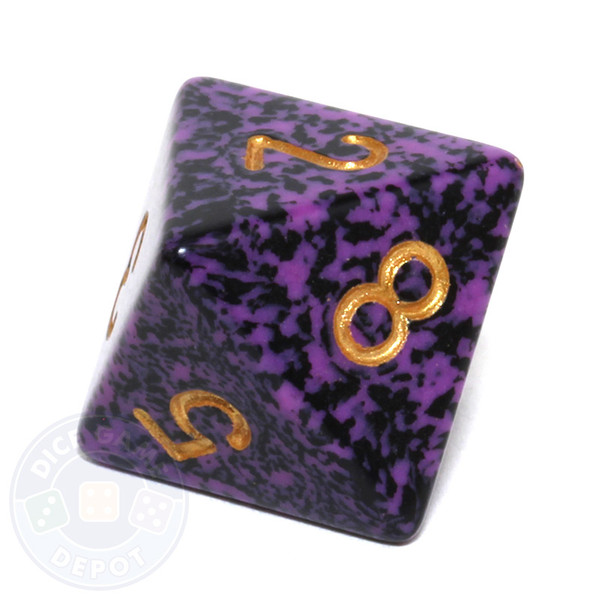 d8 - Speckled Hurricane 8-sided Dice