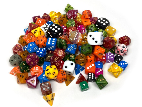 Assorted dice - One pound