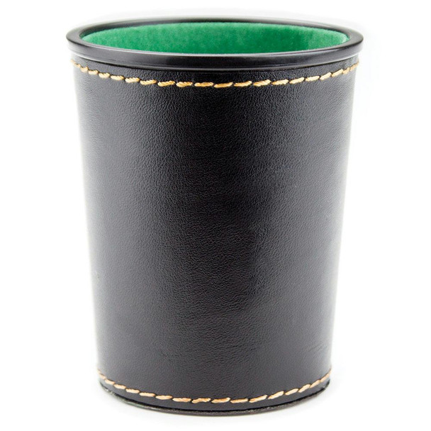 Dice cup with green lining
