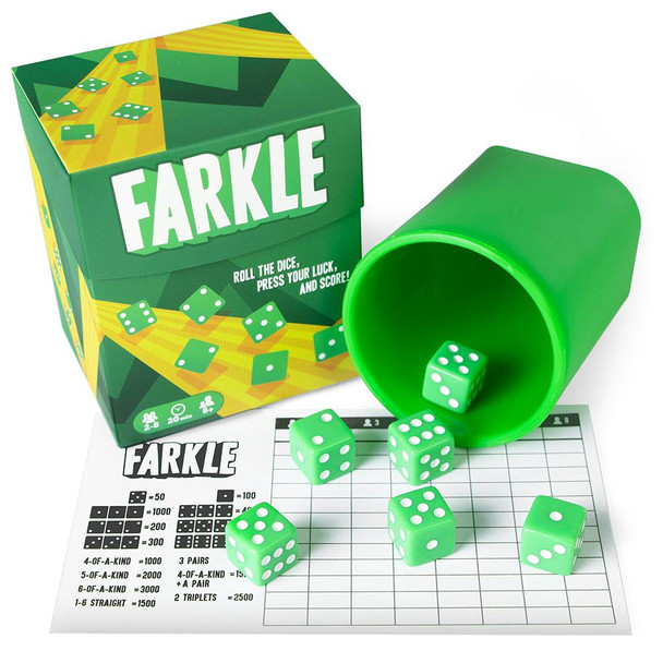 Farkle game set