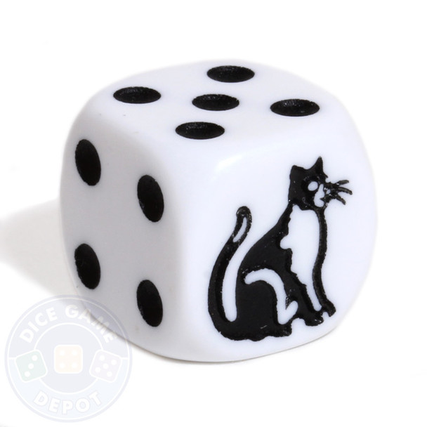 Cat dice - 16mm
