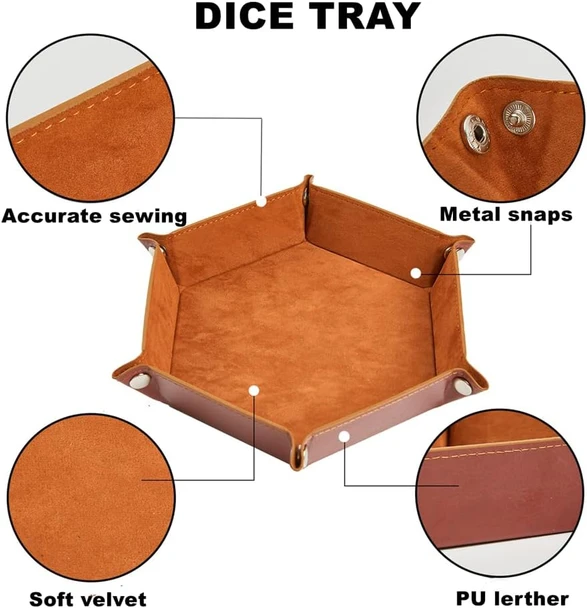 DnD Dice Set Dragon Pack - 6 Sets with 6 Bags